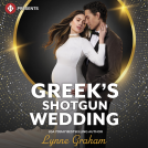 book cover for Greek's Shotgun Wedding