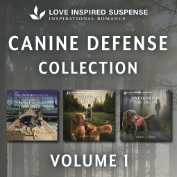 book cover for Love Inspired Suspense Canine Defense Collection Vol 1