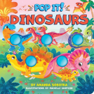 book cover for Pop It! Dinosaurs