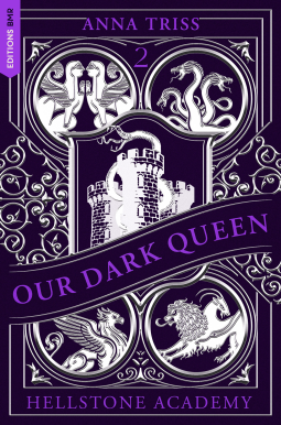 Couverture du livre pour Hellstone Academy, Tome 2 : Our Dark Queen