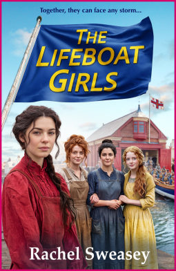 book cover for The Lifeboat Girls