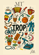 Couverture du livre pour TROP !