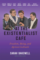 book cover for At the Existentialist Café