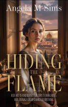 book cover for Hiding the Flame