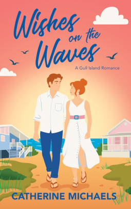 book cover for Wishes on the Waves: A Gull Island Romance
