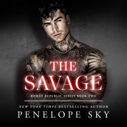 book cover for The Savage