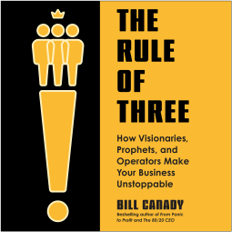 book cover for The Rule of Three