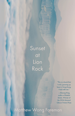 book cover for Sunset at Lion Rock