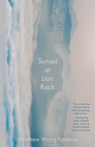 book cover for Sunset at Lion Rock