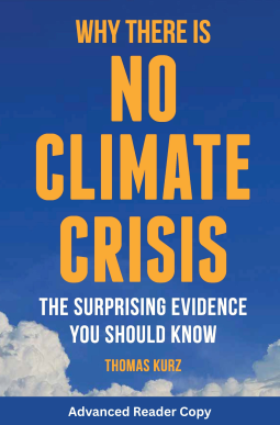book cover for Why There is No Climate Crisis