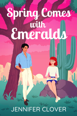 book cover for Spring Comes with Emeralds
