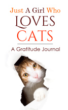book cover for Just A Girl Who Loves Cats