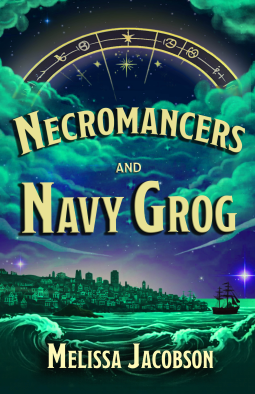 book cover for Necromancers and Navy Grog
