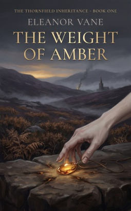 book cover for The Weight of Amber