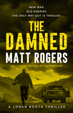 book cover for The Damned