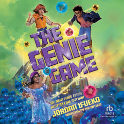 book cover for The Genie Game