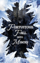 book cover for A Fortuitous Fall into Misery