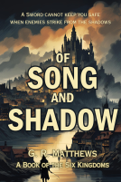 book cover for Of Song and Shadow