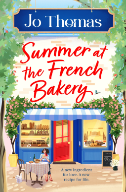 book cover for Summer at the French Bakery
