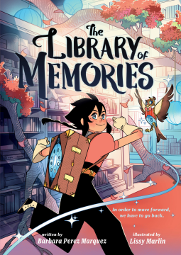 book cover for The Library of Memories (A Graphic Novel)