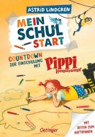 Buchcover für Mein Schulstart. Countdown zur Einschulung mit Pippi Langstrumpf