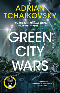 book cover for Green City Wars