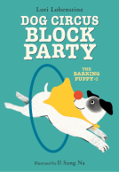 book cover for Dog Circus Block Party