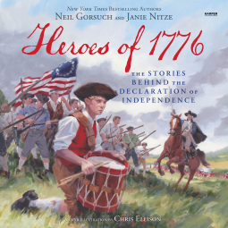 book cover for Heroes of 1776