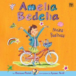 book cover for Amelia Bedelia Chapter Book #1: Amelia Bedelia Means Business