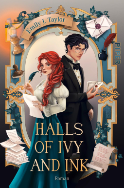Buchcover für Halls of Ivy and Ink