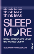 Buchcover für Think Less, Sleep More
