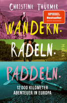 Buchcover für Wandern. Radeln. Paddeln.