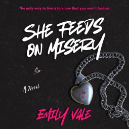 book cover for She Feeds on Misery