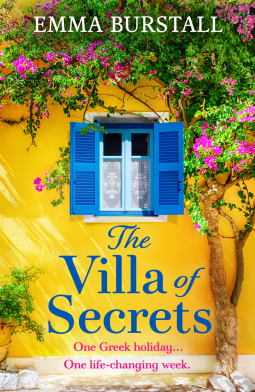 book cover for The Villa of Secrets