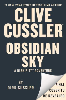 book cover for Clive Cussler Obsidian Sky