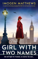 book cover for The Girl with Two Names