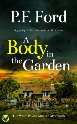 book cover for A Body In The Garden