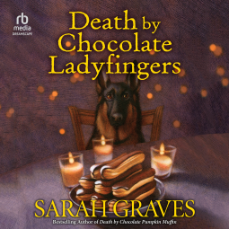 book cover for Death by Chocolate Ladyfingers