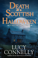 book cover for Death at a Scottish Halloween