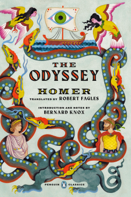 book cover for The Odyssey