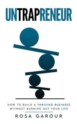 book cover for Untrapreneur