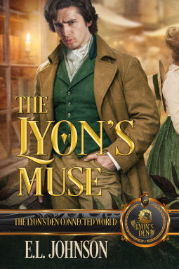 book cover for The Lyon's Muse