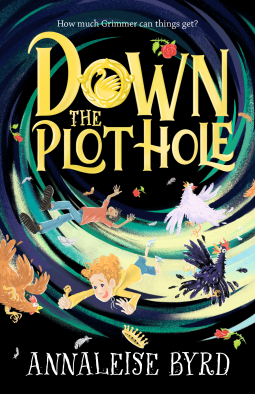 book cover for Down the Plot Hole