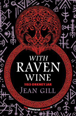 book cover for With Raven Wine