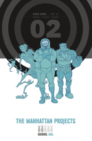 book cover for The Manhattan Projects Deluxe Edition Book 2