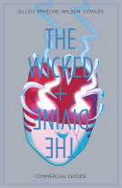 book cover for The Wicked + The Divine Volume 3