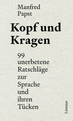 Buchcover für Kopf und Kragen