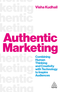 book cover for Authentic Marketing