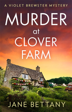 book cover for Murder at Clover Farm
