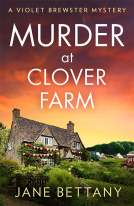 book cover for Murder at Clover Farm